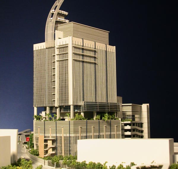 模型公司案例-南京國(guó)安大樓